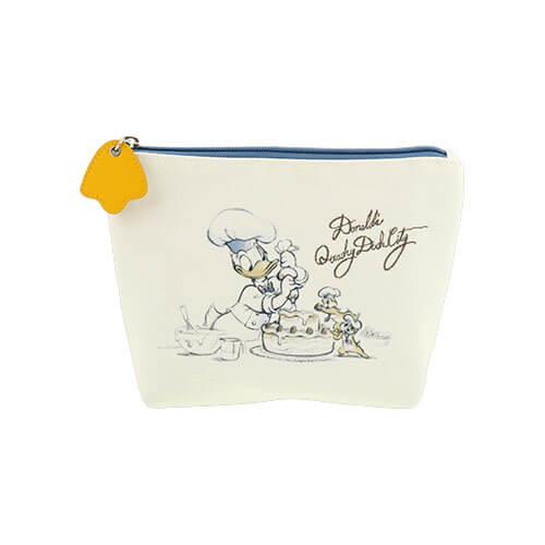 ポーチ 2,800円｜スペシャルイベント「ディズニー・パルパル―ザ」第2弾「ドナルドのクワッキー・ダックシティ」スペシャルグッズ｜販売店舗：東京ディズニーランド「ディズニー&カンパニー」