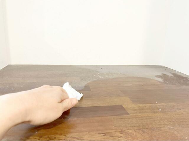 【3COINS 吊り戸棚ボックスワイド】ボックスを下ろすだけで吊り戸棚の掃除もラクラク！