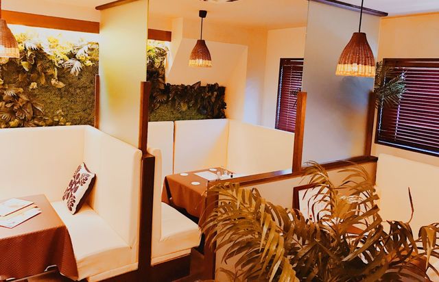 半個室も用意されています