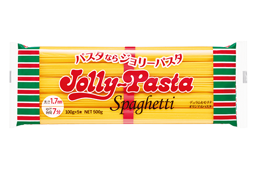 「ジョリーパスタ スパゲッティ」＜内容量：100g×5束＞【「ジョリーパスタの冬の福袋2025」発売！「KEYUCAコラボグッズ」や「4,000円分お食事券」入りのお得すぎる福袋！】　