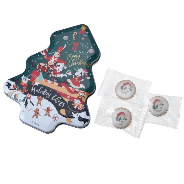 ミッキー＆フレンズ クッキー 缶入り DISNEY CHRISTMAS 2022 864円