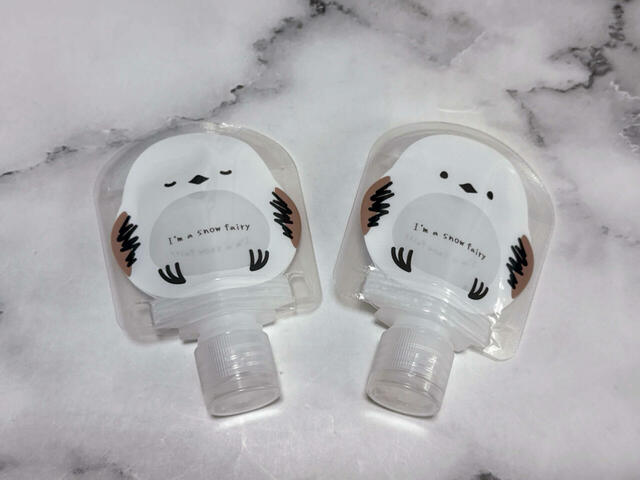 1点につき2つの詰め替えパウチ入り