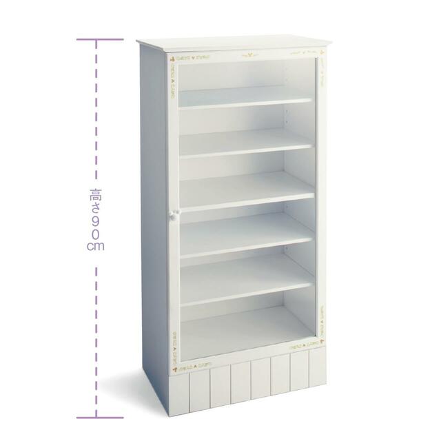 ベルメゾン|マグカップ収納にも! ショップ風コレクションキャビネット「ミッキーモチーフ」|¥ 27,900 (税込)