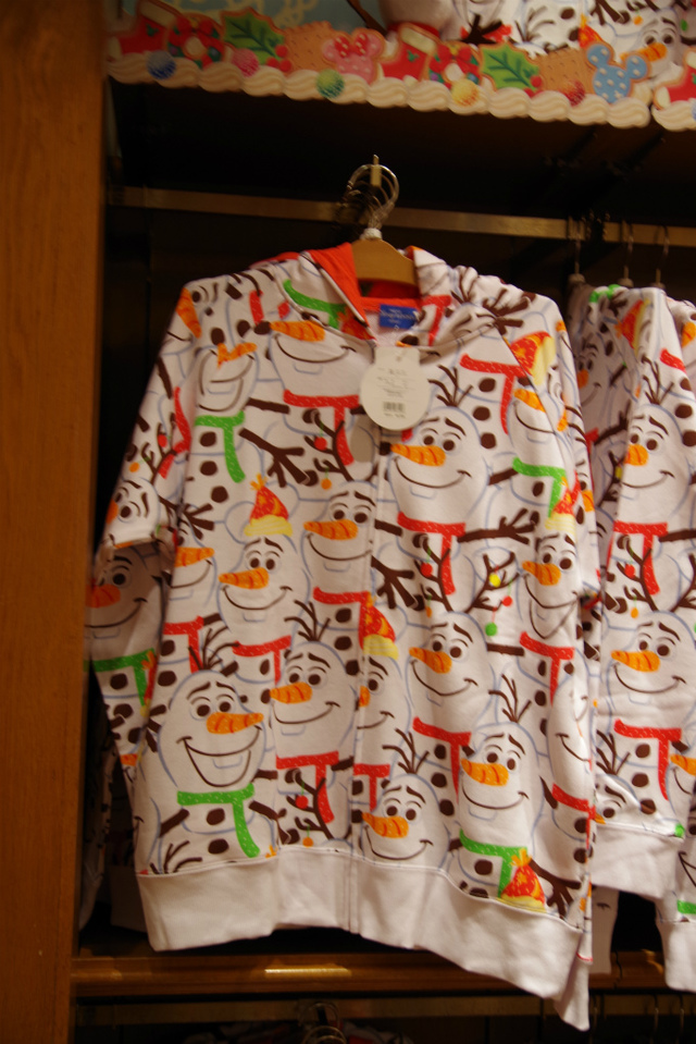 オラフがいっぱいのパーカー