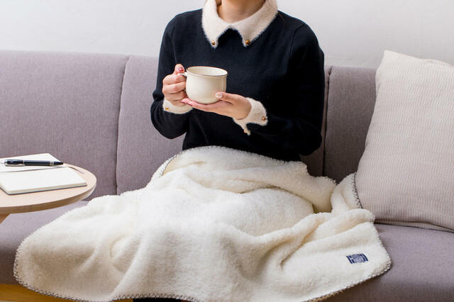 「ふわふわブランケット」＜サイズ：約W100×D70cm＞【使えるおしゃれアイテム＆3,500円相当のお食事券入り！「ココス冬の福袋2025」11月22日より予約販売開始！】　