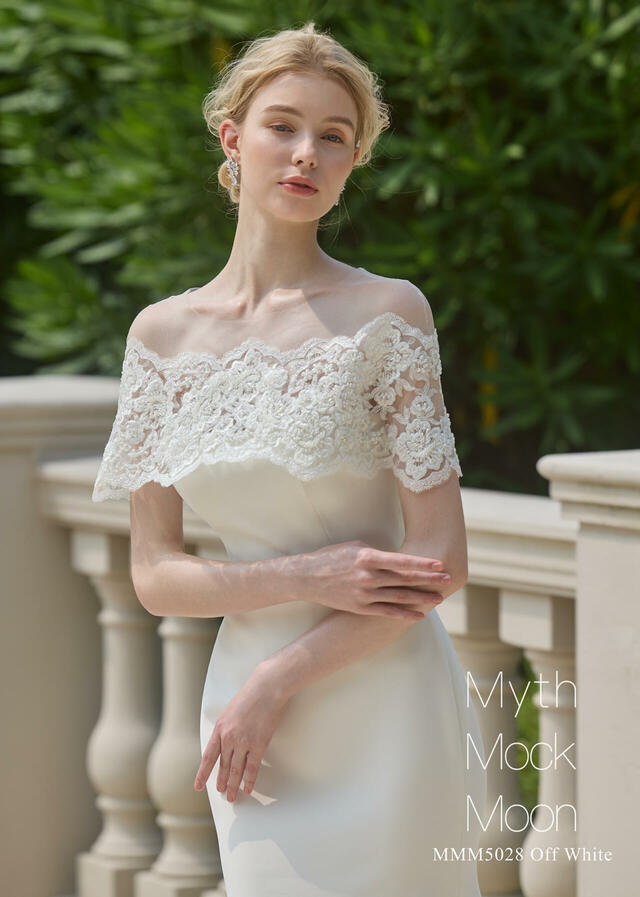クラウディア|Myth Mock Moon(ミスモックムーン)新作ウェディングドレス|MMM5028_OffWhite