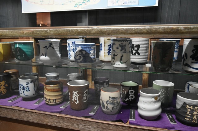 寿司屋の湯のみコレクション