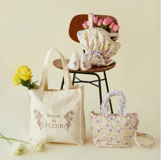 【Maison de FLEUR×日比谷花壇】花の魅力を上品に詰め込んだアイテム全4型