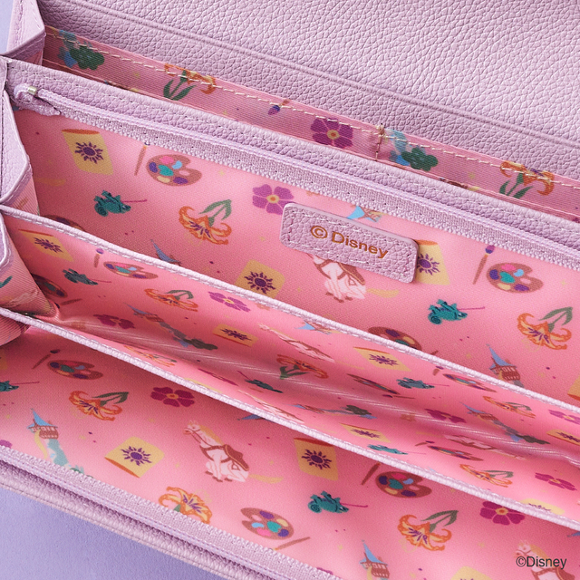 折財布 ¥23,100、長財布 ¥25,300｜Samantha Thavasa Petit Choice(サマンサタバサプチチョイス)『塔の上のラプンツェル』コレクション