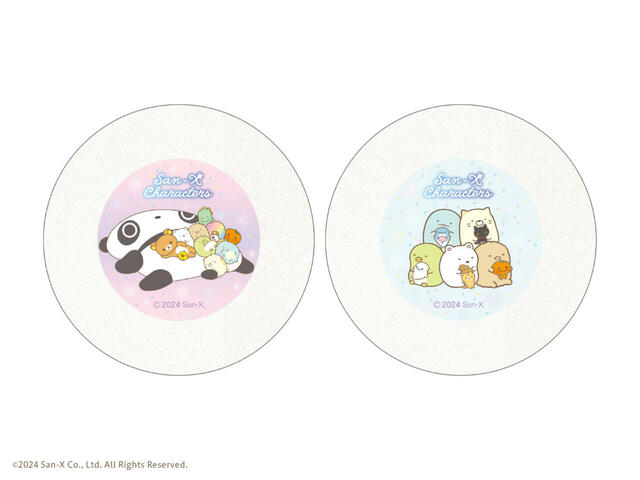 「シェルミン豆皿 2種」＜価格：（11cm）各950円/（19cm）各1,800円＞【【新潟】サンエックスキャラクターがカフェ飯に！“たれぱんだ・リラックマ・すみっコぐらし”のコラボカフェ！】