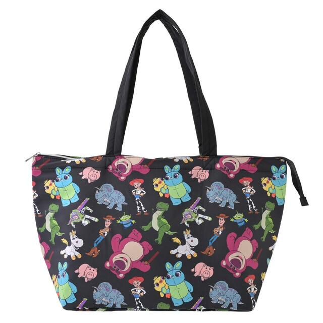 トイ・ストーリー 保冷バッグ 折りたたみ式 総柄 Cool Tote 2,800円
