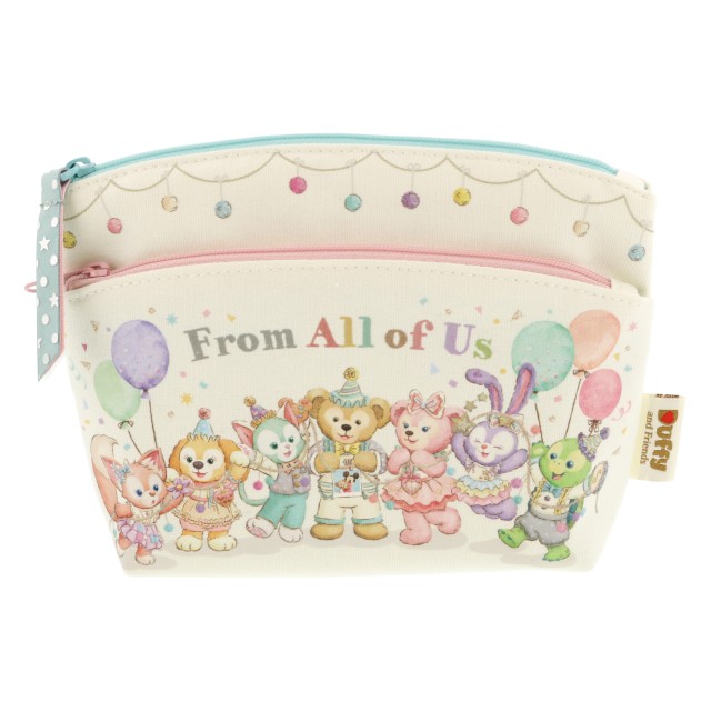 「 ダッフィー&フレンズのフロム・オール・オブ・アス 」ポーチ