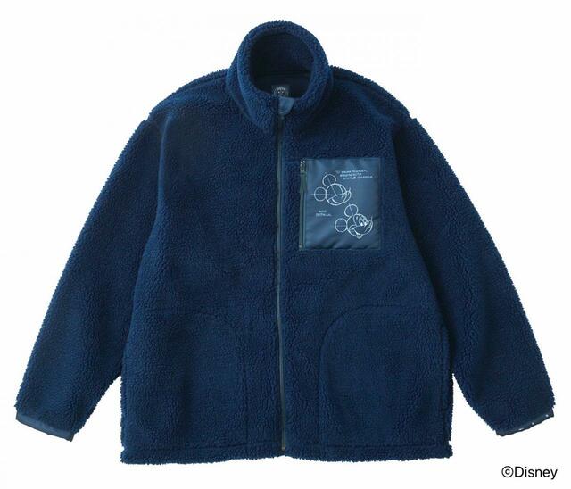 HALF ZIP JACKET / DISNEY MICKEY MOUSE