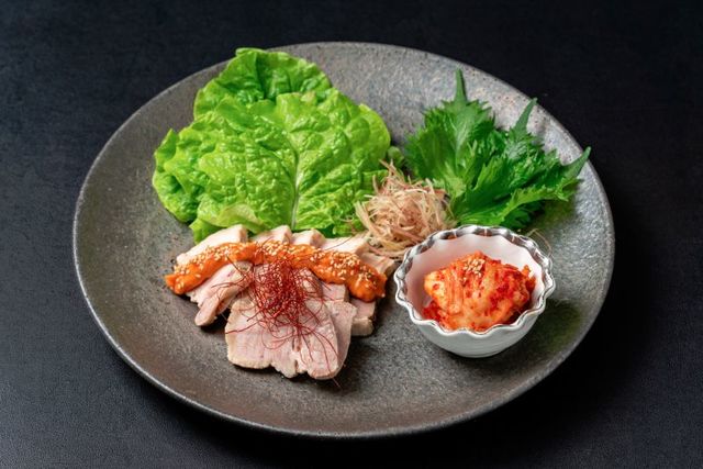 京風ポッサム(茹で豚)