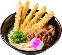 【資さんうどん】売れ筋10位:「かしわごぼ天うどん」