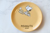 【ファミリーマート×PEANUTS】《キャンペーン第2弾「まめ皿」》ウッドストックも一緒におやつタイム！