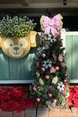 ダッフィーたちのクリスマスツリー