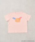 STRIPE CLUB サンリオ「サマーコレクション」日焼けウサハナバックロゴTシャツ(¥3,490)