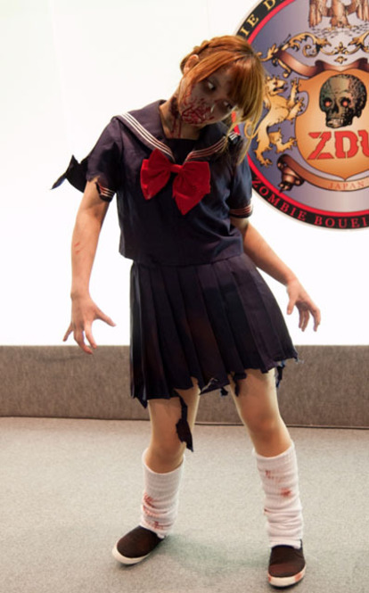 ゾンビ 逃げるな立ち向かえ Kawaii原宿ガール お出迎えのゾンビ防衛隊養成大学体験レポ 写真 3 24 ヤバチケ