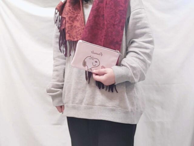 小脇に抱えて持つとクラッチバック風に