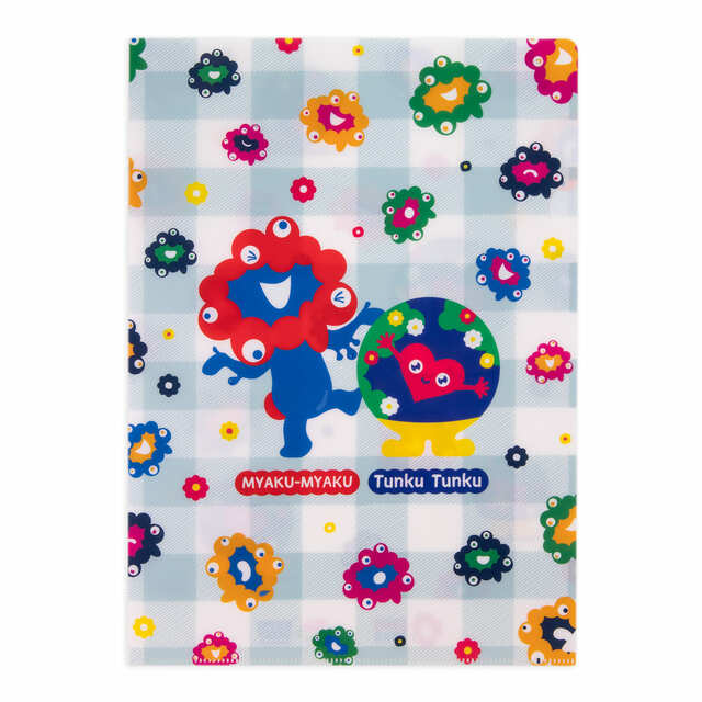 【GREEN×EXPO 2027】ミャクミャク トゥンクトゥンク A4 クリアファイル　520円