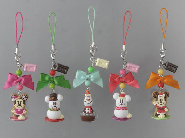 ストラップセット ¥2,500｜2015年「クリスマス」TDL/TDS共通スペシャルグッズ 