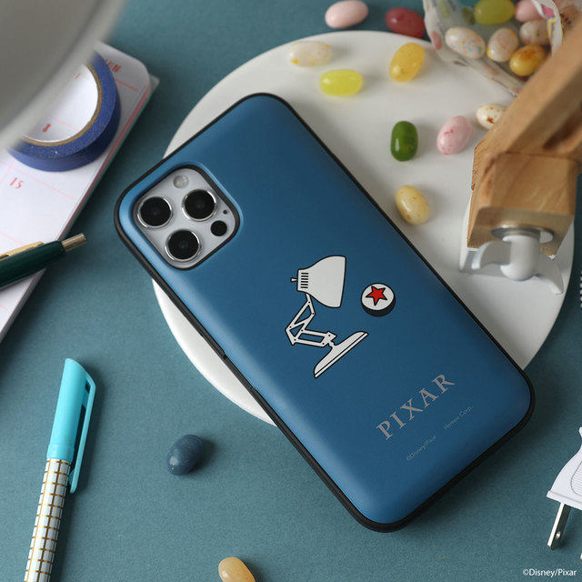 ピクサーキャラクター  Latootoo カード収納型 ミラー付きiPhoneケース