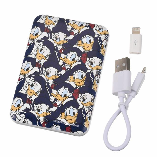 ドナルド&デイジー モバイルバッテリーチャージャー DONALD DUCK IT'S MY STYLE 4,400円