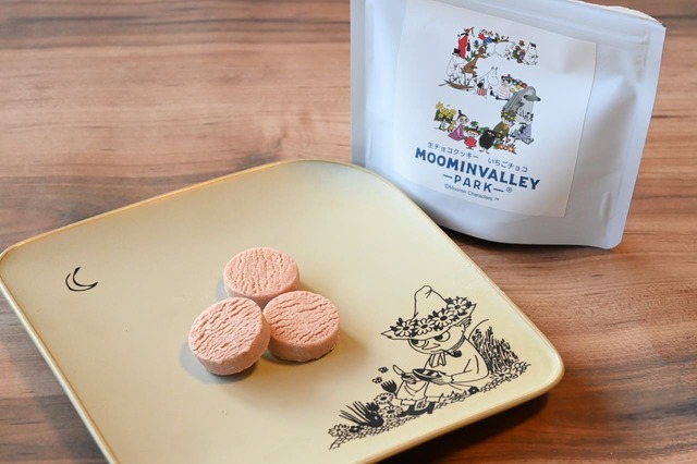 「ムーミンバレーパーク5周年限定 生チョコクッキー（いちご）」