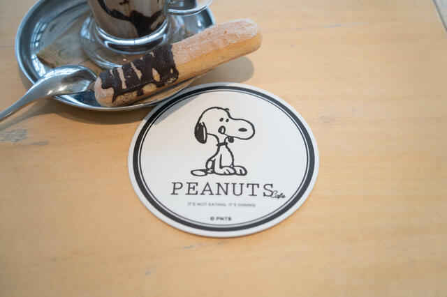 スヌーピーのふかふかラテ 1,012円