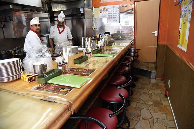 池袋のカレーの名店8／グレート・インディア 池袋西口店　内観