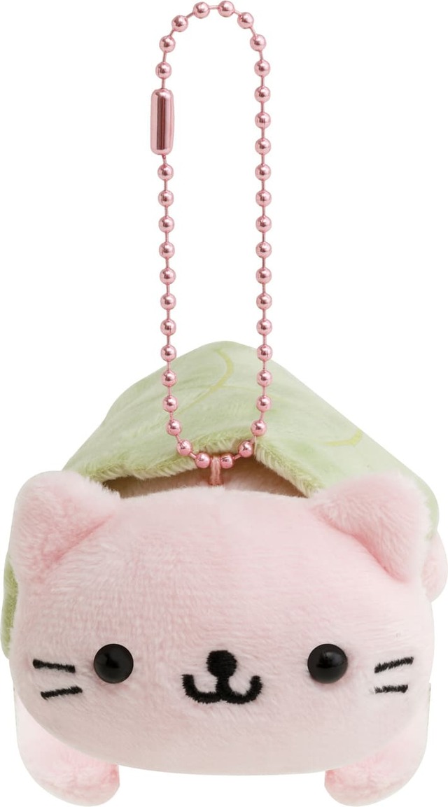 【サンエックスキャラクターズ あのころのともだち】「ぶらさげぬいぐるみ」にゃんにゃんにゃんこ 1,760円