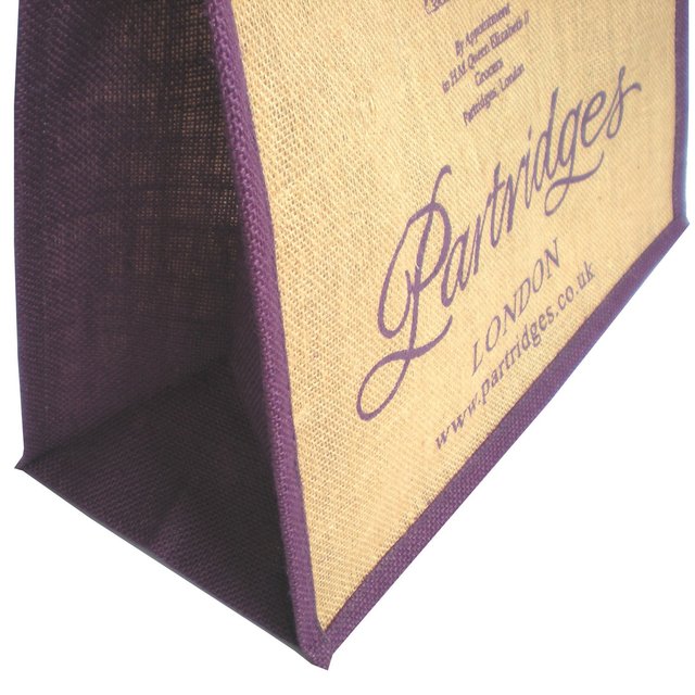 エリザベス女王御用達の食料品「Partridges」の エコバッグ