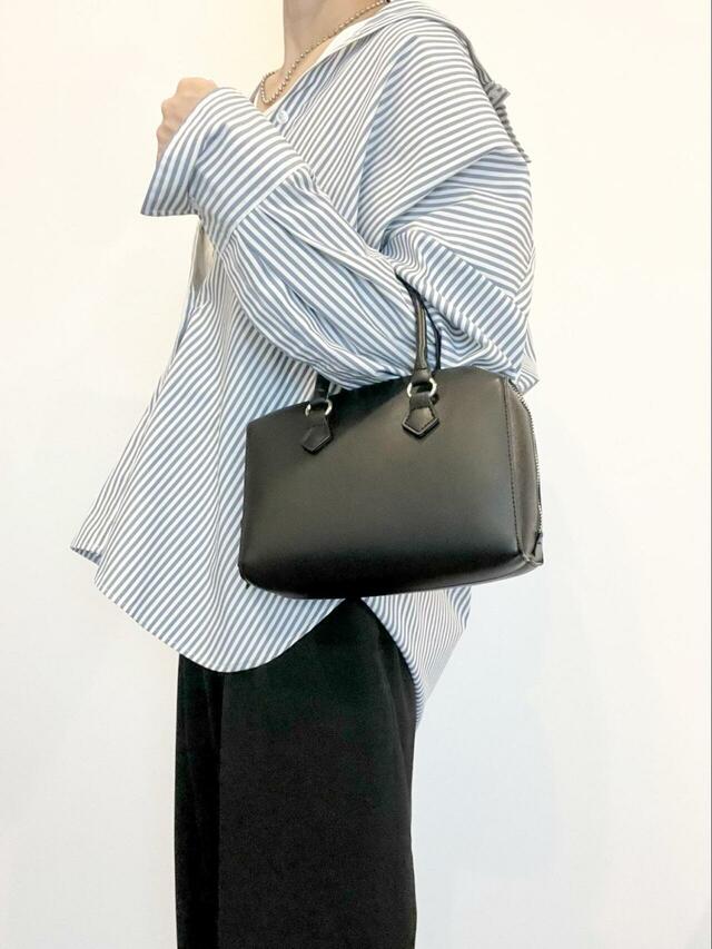 【DISCOAT ライトゲージミニボストンバッグ】秋口にはシャツ合わせもおすすめ♪オールシーズン使えます!