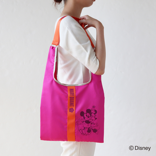 エコバッグ ¥4,180|MARY QUANT ディズニー100周年「ミッキーマウス&ミニーマウス」スペシャルデザイン