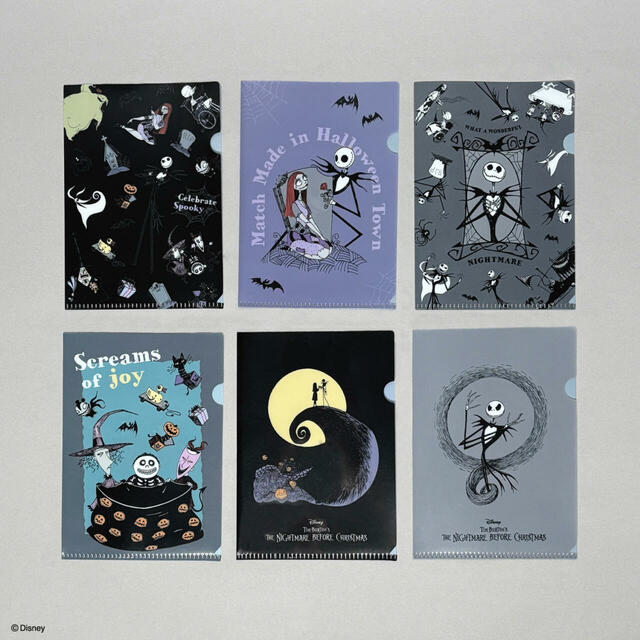 ミニクリアホルダー 各110円｜キャンドゥ『ティム・バートン ナイトメアー・ビフォア・クリスマス』