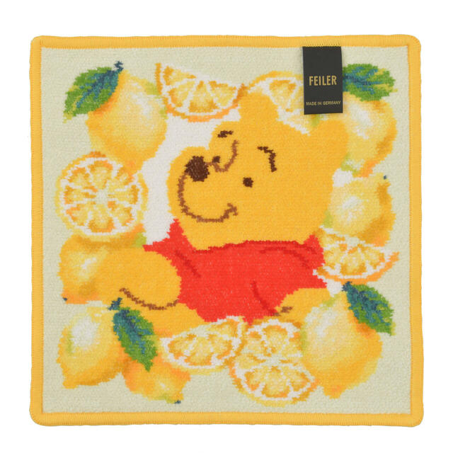 【FEILER】プーさん ハンカチ ミニタオル Lemon 3,600円