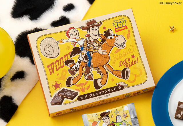 トイ・ストーリー/メープルショコラサンド 8枚入 1,188円|Disney SWEETS COLLECTION by 東京ばな奈