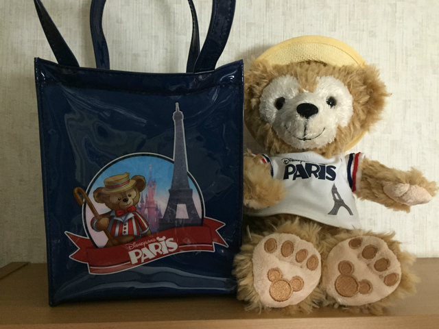 袋入りで販売のダッフィー(販売終了済み)