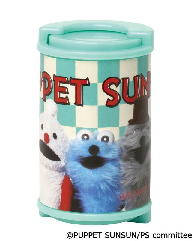 【カプセルトイ「パペットスンスン コインケース」】ライトグリーン