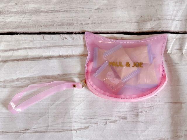 【ゼクシィ6月号】「付録:PAUL&JOE(ポール&ジョー)エコバッグ&ポーチ2点セット」キャンディーを入れても◎