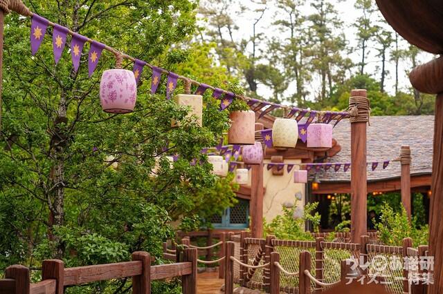 東京ディズニーシー「ファンタジースプリングス」内「ラプンツェルのランタンフェスティバル」