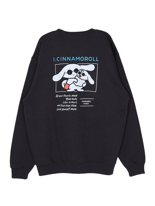 【I.CINNAMOROLL in ルミネ横浜】「アイシナモロール オーバースウェット」のバックプリント