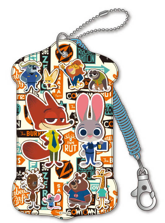 パスケース ズートピア ライトブルー 780円