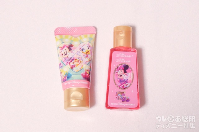 【3/2発売ミニーの家モチーフのグッズ】ハンドケアセット 2800円｜ハンドクリーム、ハンドジェル