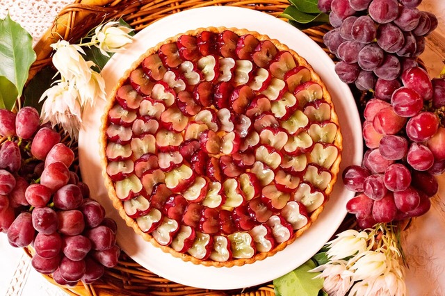 【キル フェ ボン】山梨県産 “マイハート”のタルト