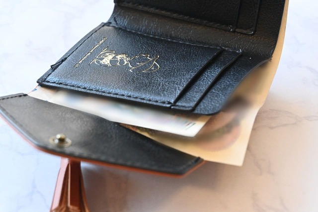 【『SNOOPY YEAR OF THE HORSE MINI WALLET BOOK BROWN』(宝島社)】お財布は折らずに入れることが可能