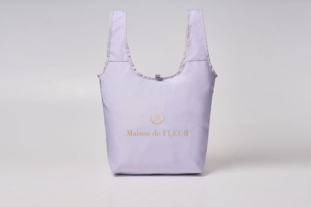 【メゾン ド フルール ショッピングバッグ（ブルー）】ローソン、HMV、HMV&BOOKS onlineで販売