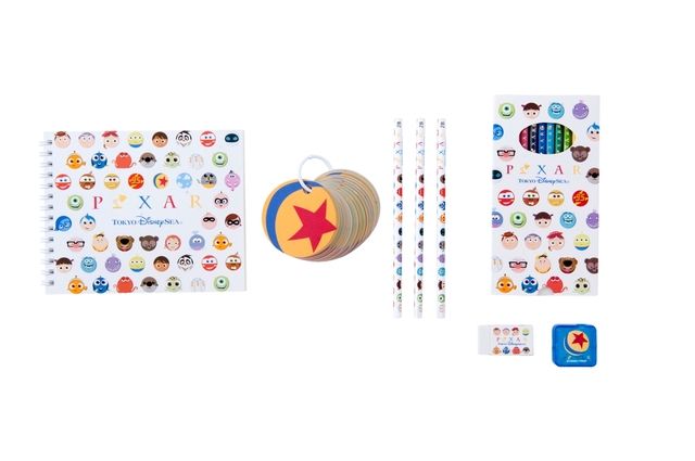 ステーショナリーセット（キッズ用） 3,800円｜東京ディズニーシー「ピクサー・プレイタイム」