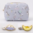 【ファミリーマート×スヌーピー】「SNOOPY ふわふわBIGポーチ&すやすや前髪クリップ2個セットBOOK」(3,025円)/2025年9月12日(金)から全国約7,700店舗にて発売